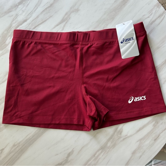 Asics Pants - ASICS Women’s Low Cut Short – Cardinal Red – Size XL – NWT